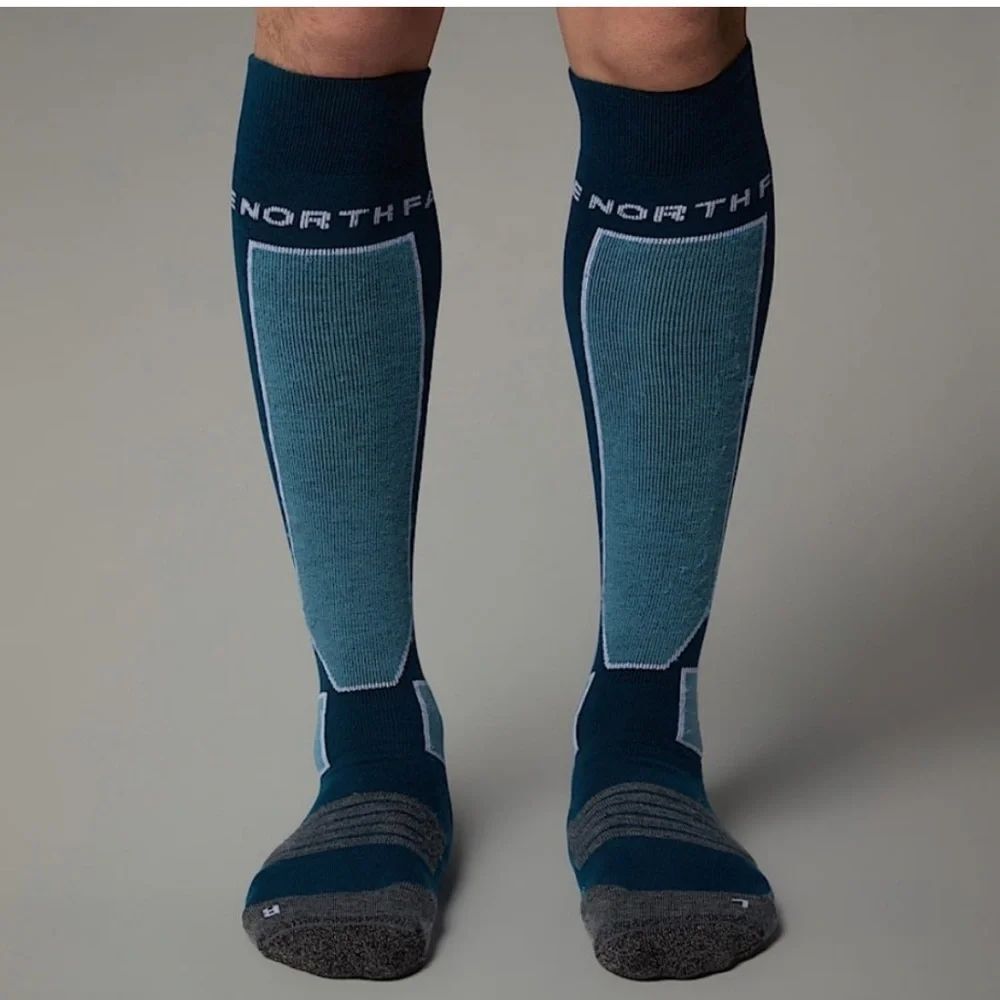 NORTH FACE MEN’S RESORT SKI SOCK ONE PAIR SIZE MEDIUM CUSHIONED ANKLE NWT